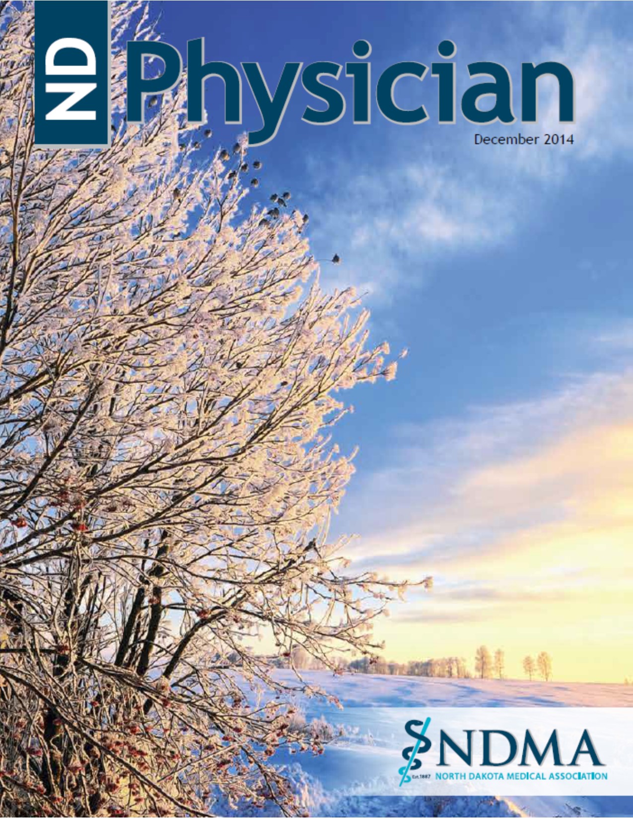ND Physician December 2014 magazine cover